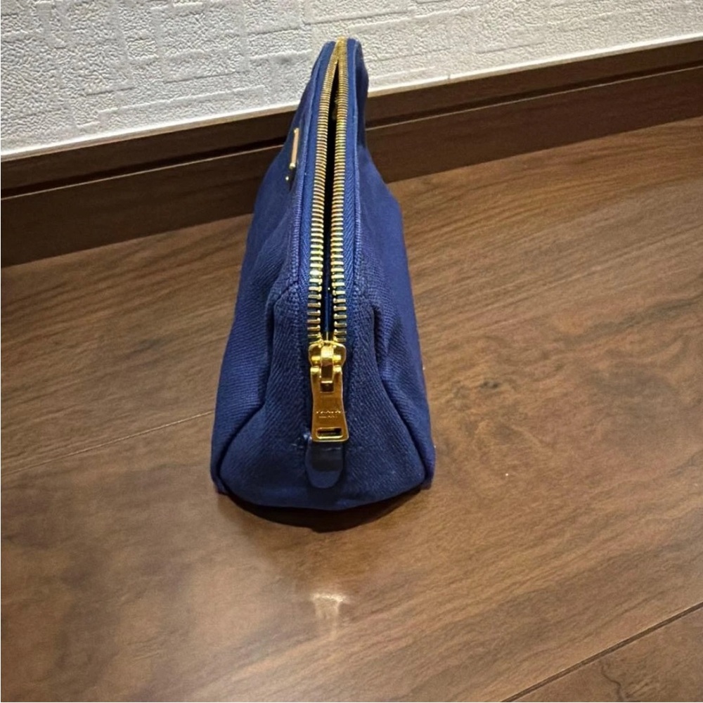 Prada Blue Cosmetic Bag - Picture 6 of 10